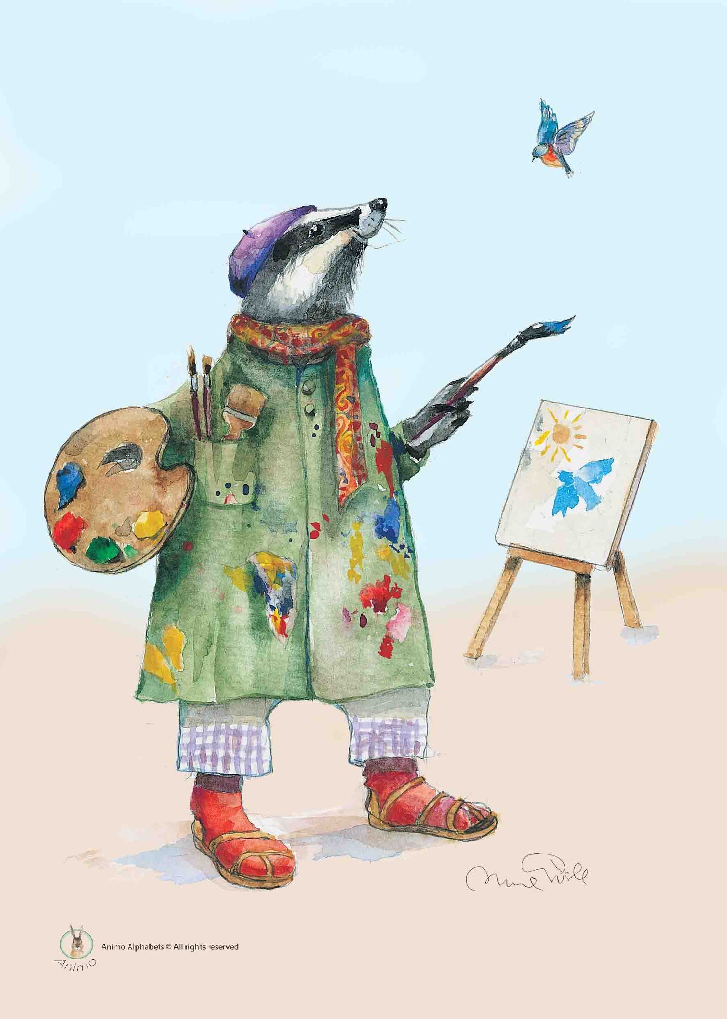 The Artistic Badger